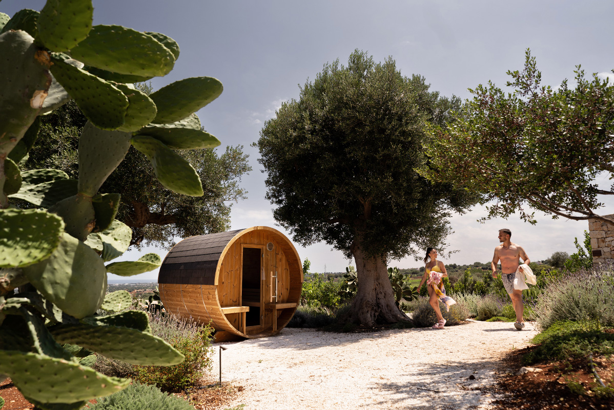 Masseria Auraterrae sauna